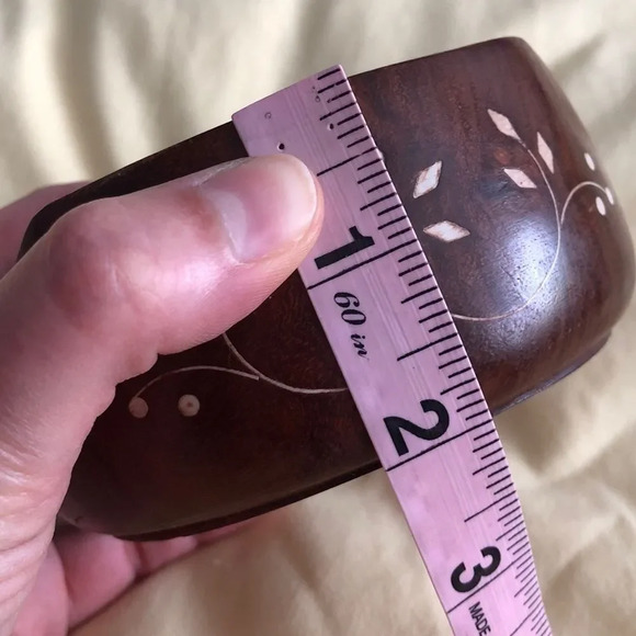 Handmade Set of 5 Wooden Coasters - Picture 6 of 8